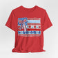 Patriotic Patchwork Flag Tee