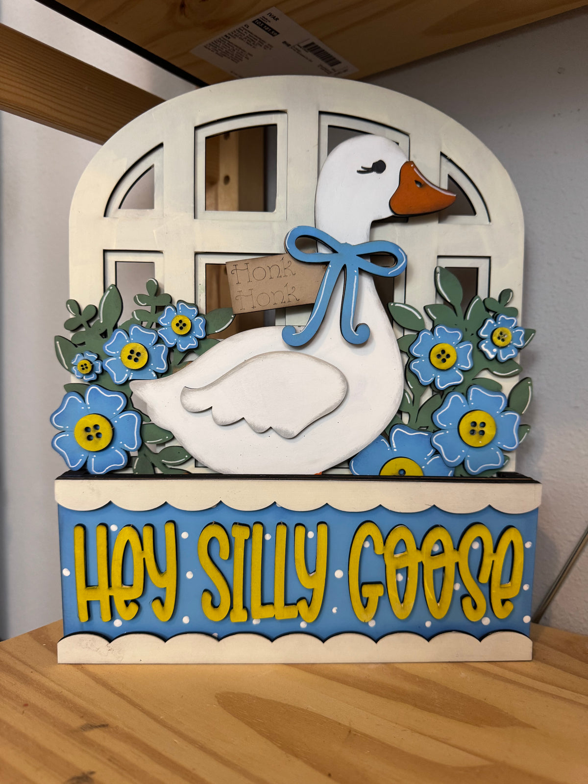 Hey Silly Goose | Interchangeable Window Insert