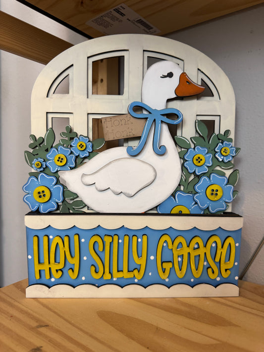 Hey Silly Goose | Interchangeable Window Insert