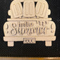 Hello Summer Popsicle Truck Door Hanger