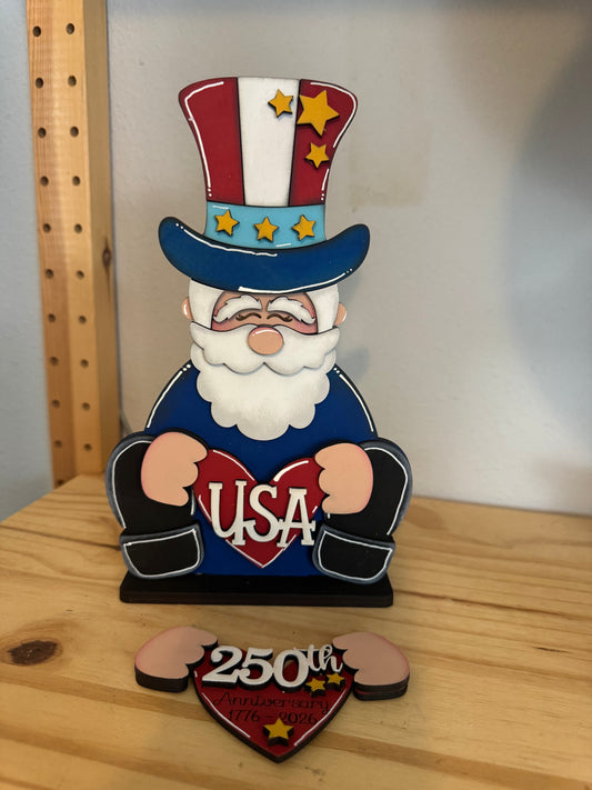 Sitting Uncle Sam