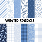 Winter Sparkle | Digital Scrapbook Paper