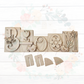 Bloom Word Block