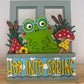 Hop Into Spring | Interchangeable Window Insert