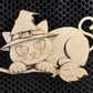 Halloween Cat Shelf Hanger