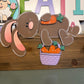 Floppy Easter Bunny Shelf Hanger