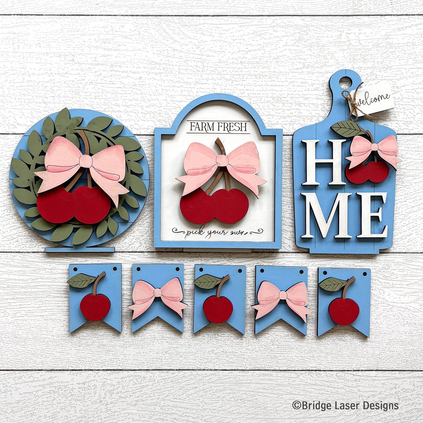 Summer Cherries | Interchangeable Insert