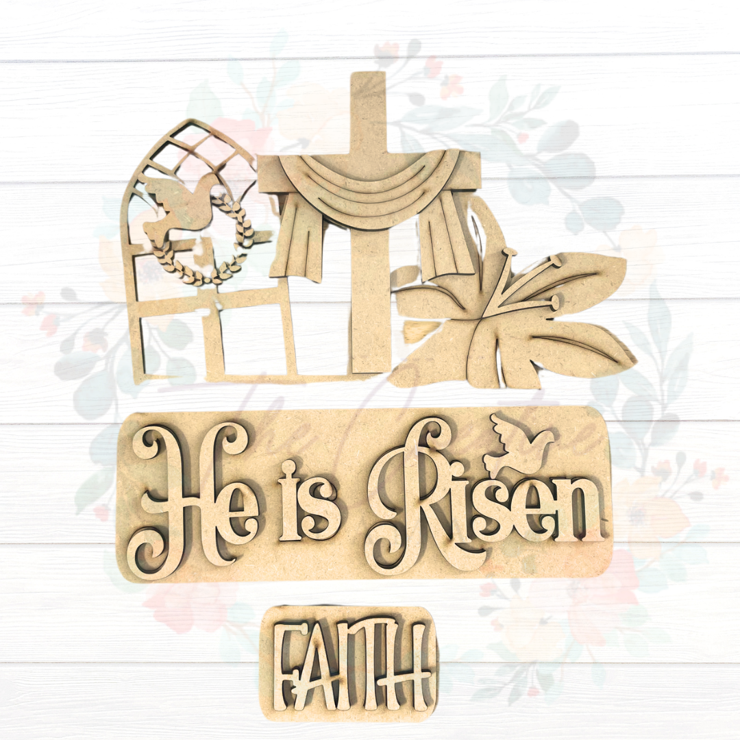 He Is Risen| Interchangeable Insert