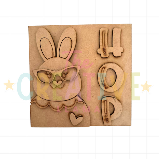Hop Bunny | Interchangeable Frame Insert