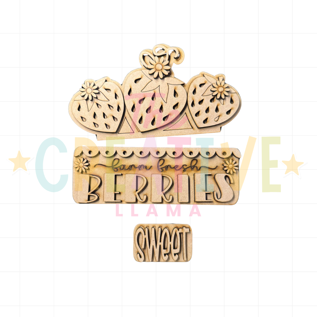 Farm Fresh Berries | Interchangeable Insert