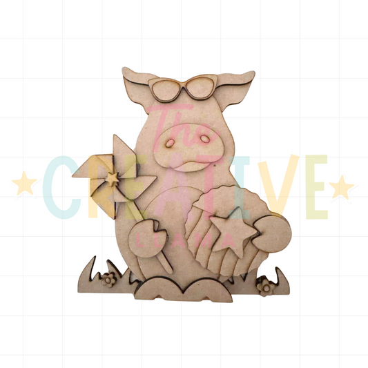 Patriotic Farm Animals