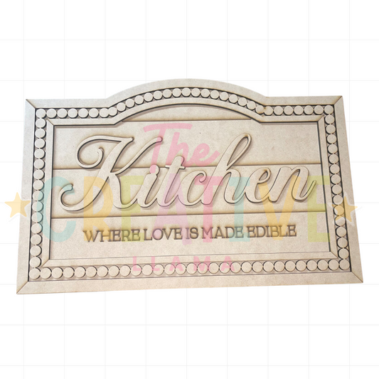 Kitchen Beaded Frame