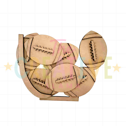Footballs | Interchangeable Jar Insert