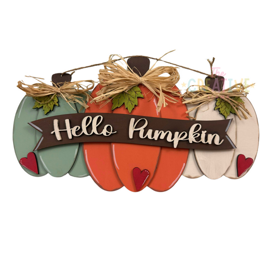 Hello Pumpkin Hanger