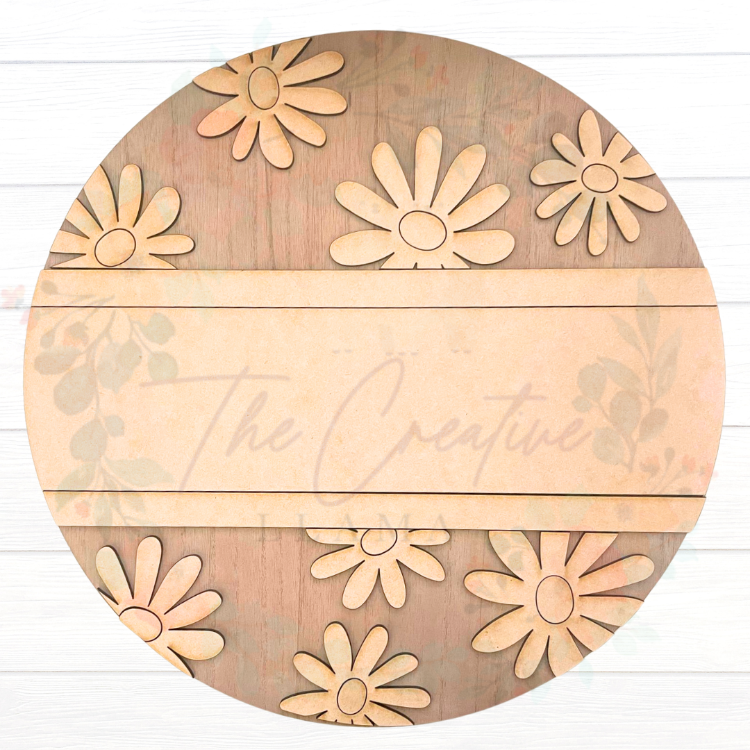 Daisy Door Hanger