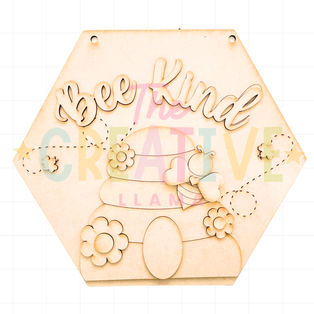 Bee Kind Door Hanger