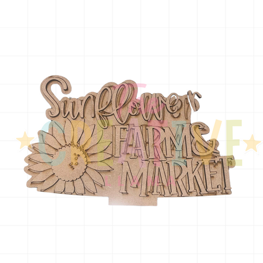 Sunflower Market| Interchangeable Insert