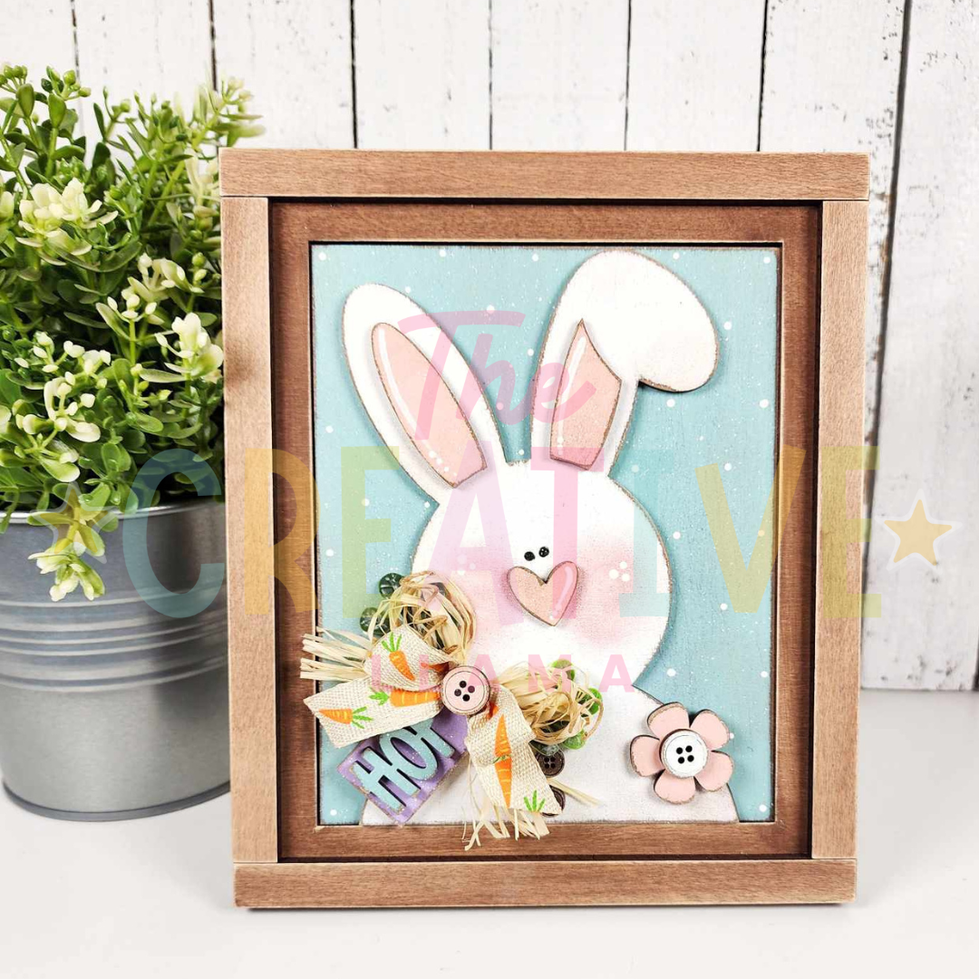 Prim Easter Signs | Interchangeable Insert