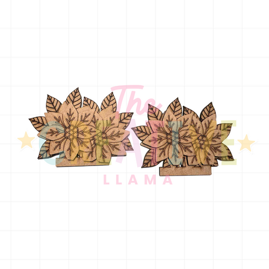 Poinsettias | Interchangeable Insert
