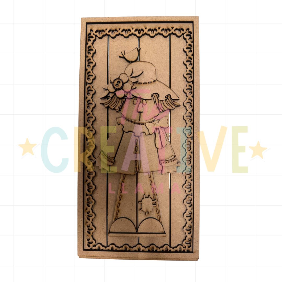 Vintage Lace Scarecrow