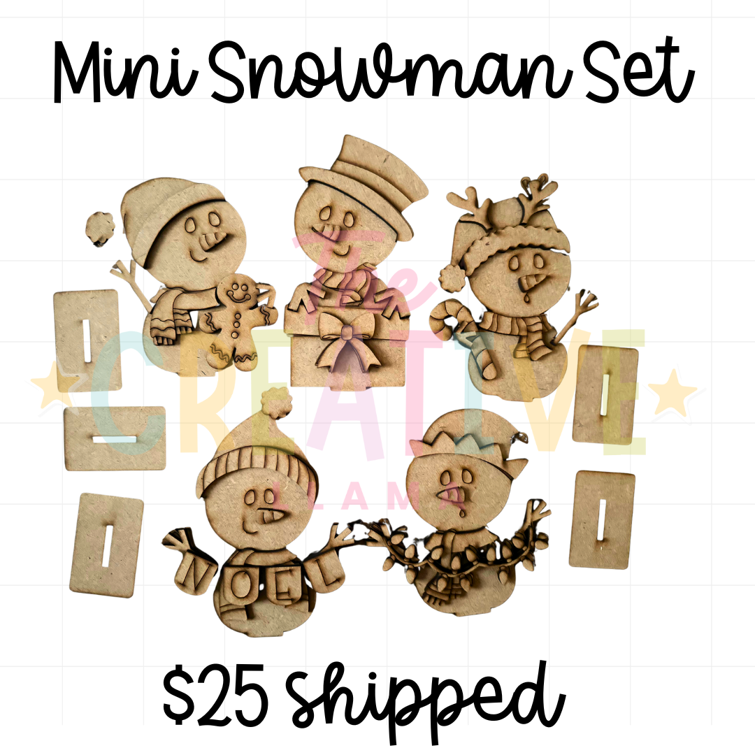 Mini Snowman Bundle