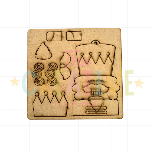 Nutcracker Pop Out Ornament