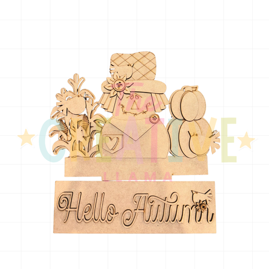 Hello Autumn | Interchangeable Window Insert