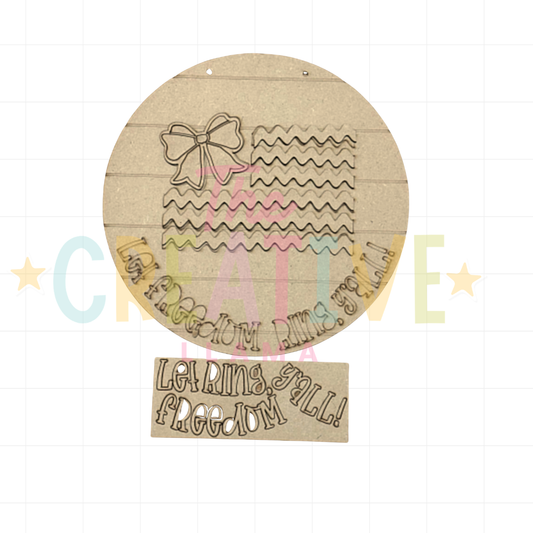 Let Freedom Ring Door Hanger