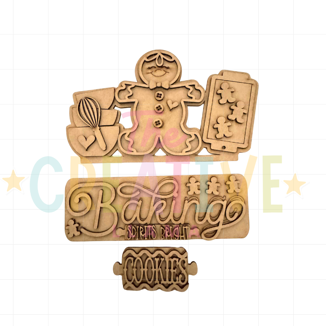 Baking Spirits Bright | Interchangeable Insert