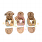 3 Penguin Votive Shelf Sitters