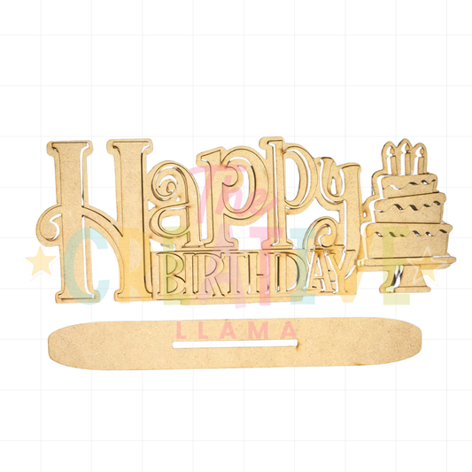 Happy Birthday Word Art