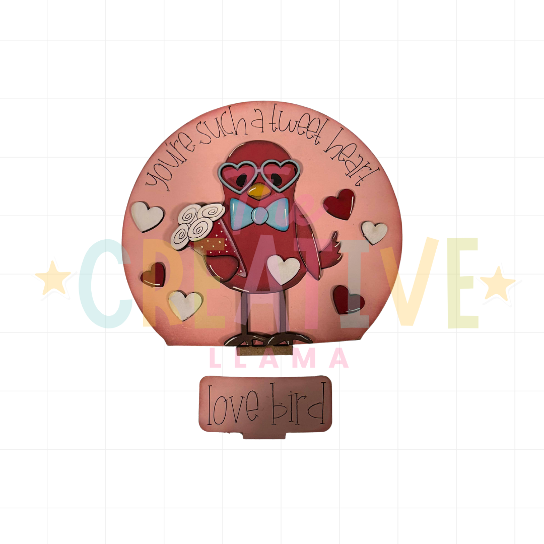 Love Bird | Snow Globe Insert