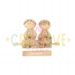 Gingerbread Couple & Rolling Pin Shelf Hangers