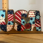 Patchwork USA Shelf Sitter