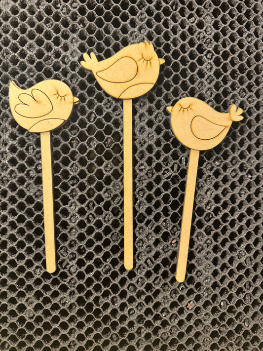 Spring Birds | Mug Stick Interchangeable