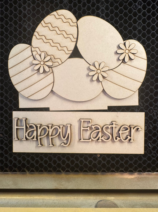 Happy Easter | Interchangeable Window Insert