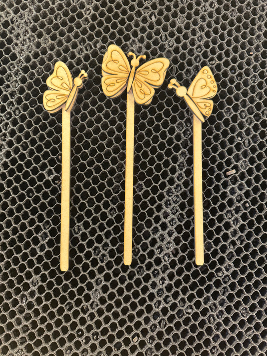 Butterflies | Mug Stick Interchangeable