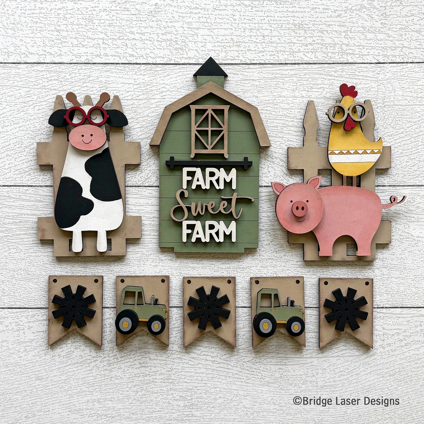 Farm Sweet Farm | Interchangeable Insert