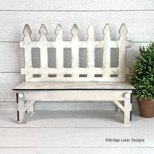 Fence Post Bench | Interchangeable Base