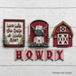 Howdy Highland Cow | Interchangeable Insert