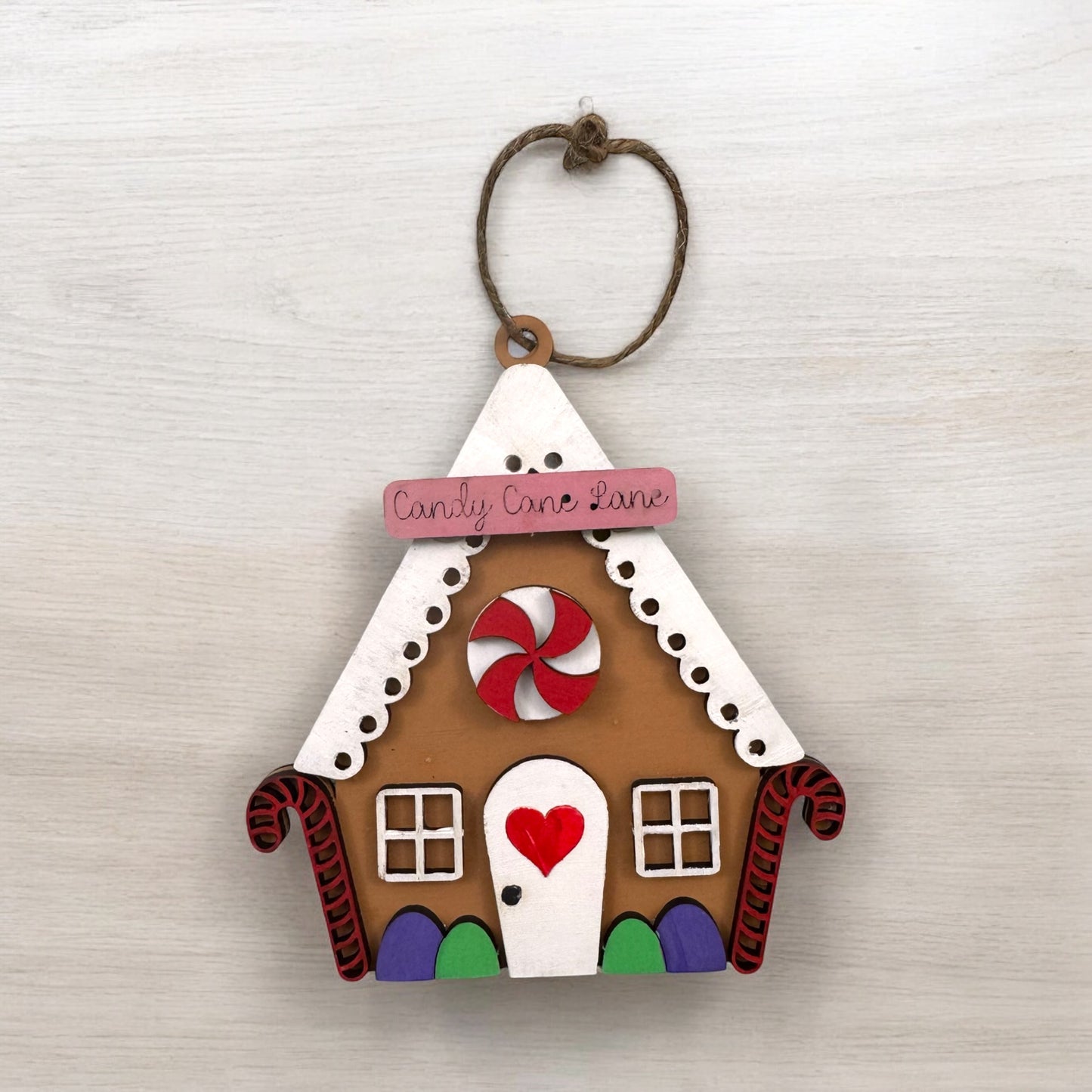 Gingerbread Ornament Pop Out