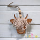 Highland Cow Car Charm