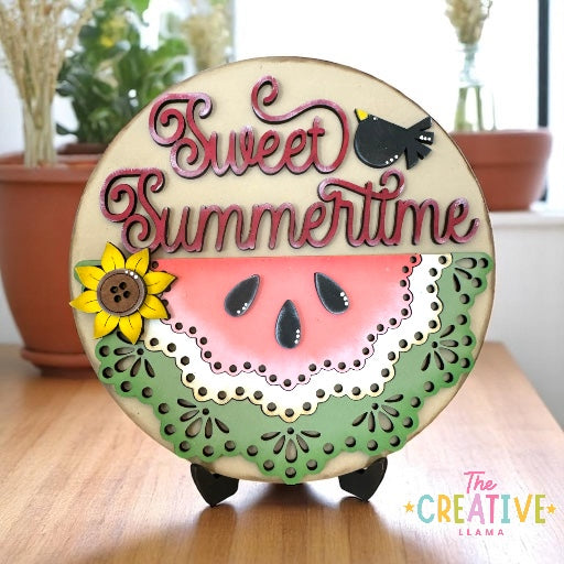 Sweet Summer Watermelon Round