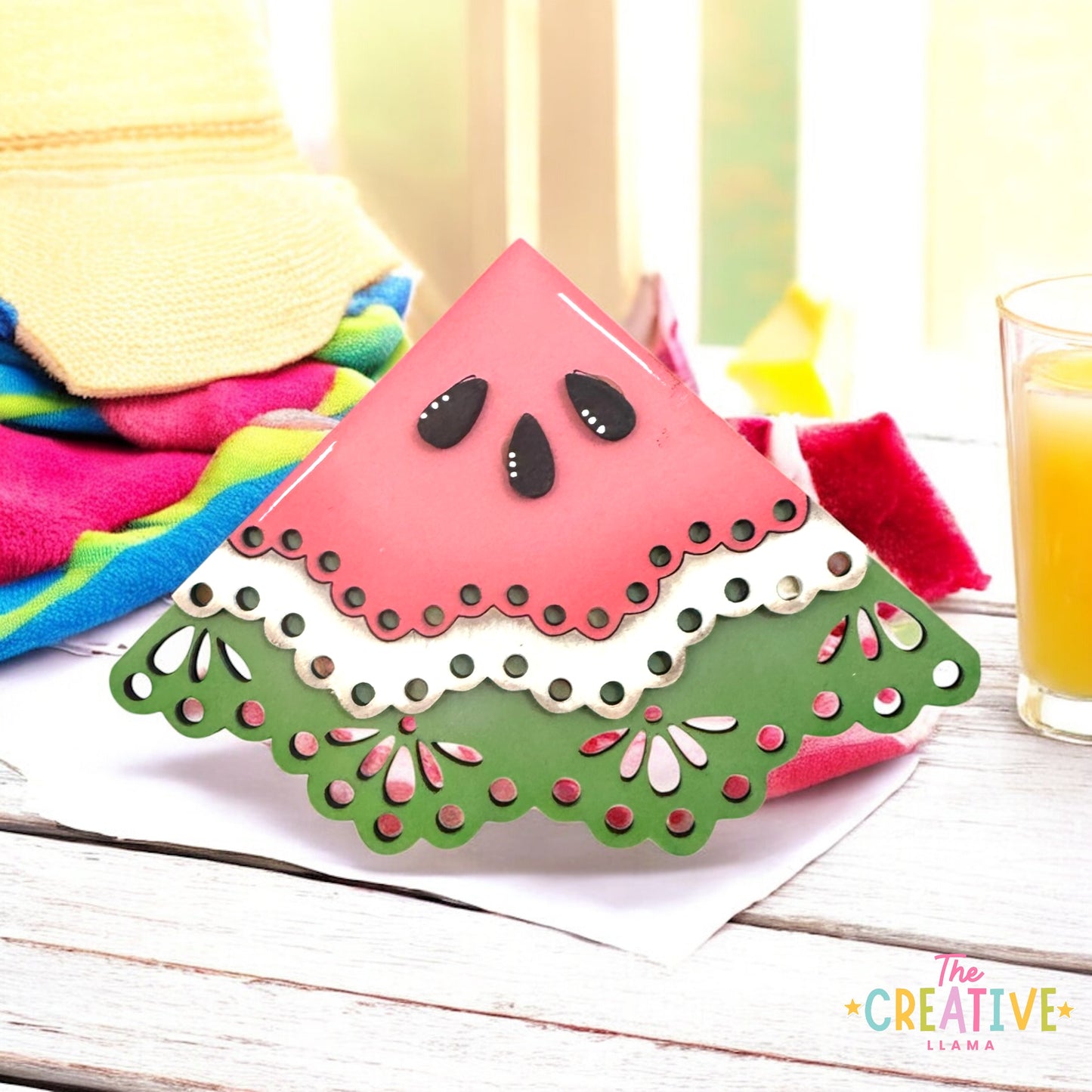Mini Lace Watermelon Shelf Sitter
