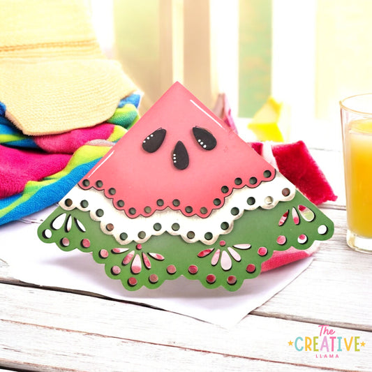 Mini Lace Watermelon Shelf Sitter