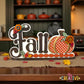 Fall Floral Word Art