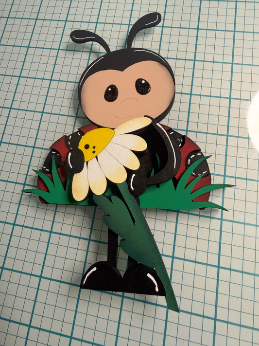 BLANK - Ladybug Shelf Hanger