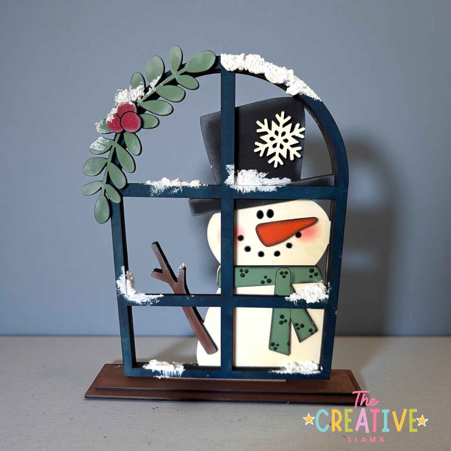 Snowman Window Shelf Sitter