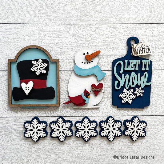 Snowman | Interchangeable Insert