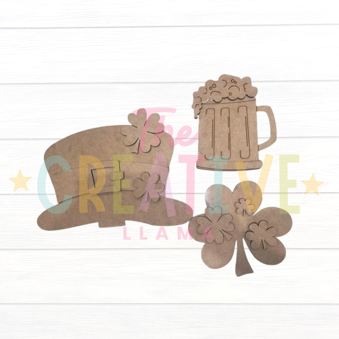 St. Patrick's Day Hat | Interchangeable Insert